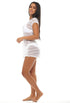 CROSSOVER SLEEVELESS HOODIE ROMPER - ARROW CHEVRON